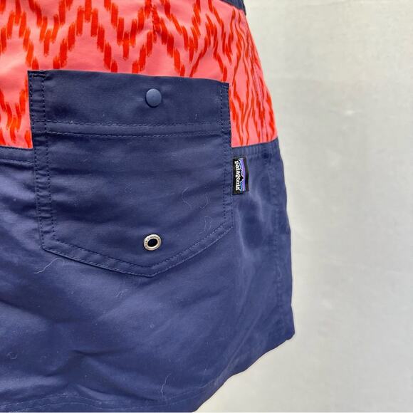 Patagonia® Worn Wear W's Board Skirtie mini skirt in Classic Navy womens size 10 - Picture 12 of 13